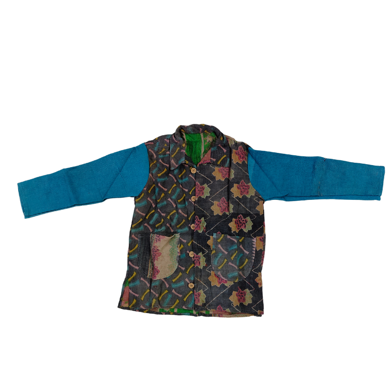 Handmade Kantha Quilt Jacket