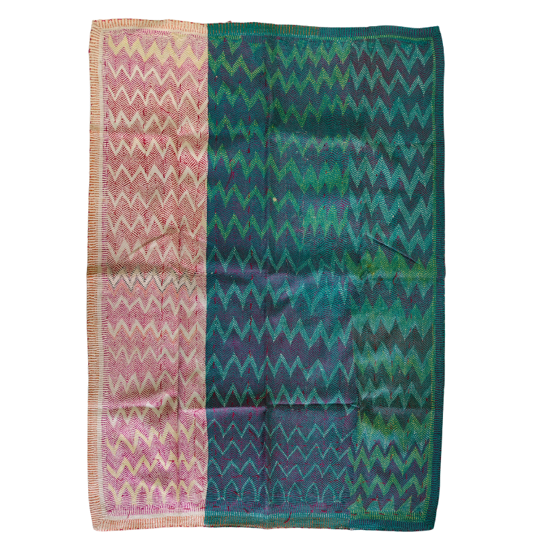 Multicolor Vintage Lahori Kantha