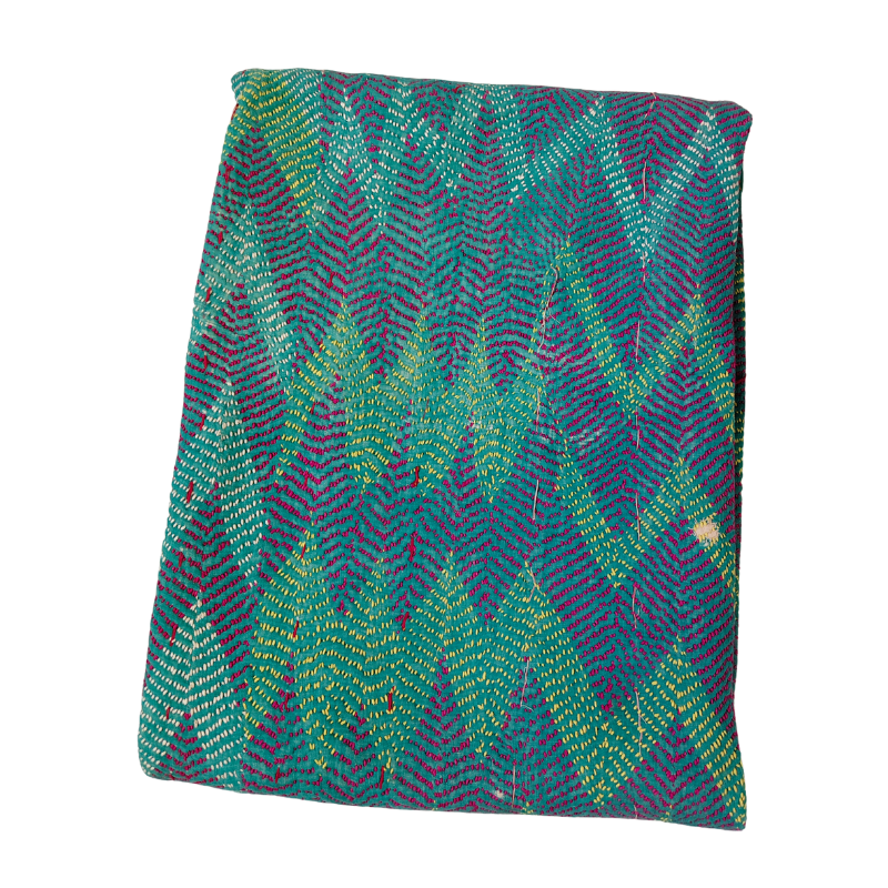 Multicolor Vintage Lahori Kantha