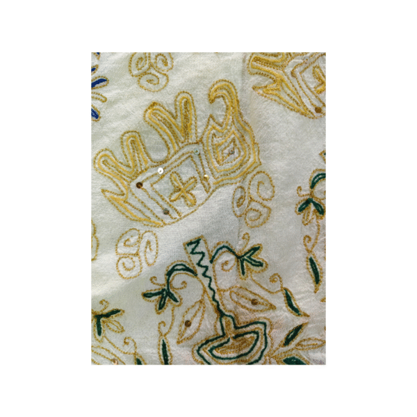 Queen Size Embroidered Bedsheet