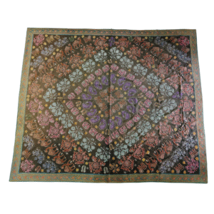 Vintage Embroidered Queen Size Bedsheet